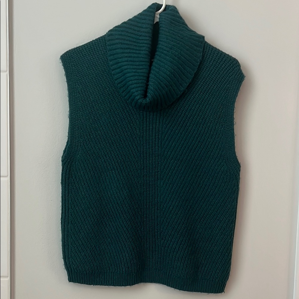 Express Women's Size S Turtleneck Sleeveless Sweater